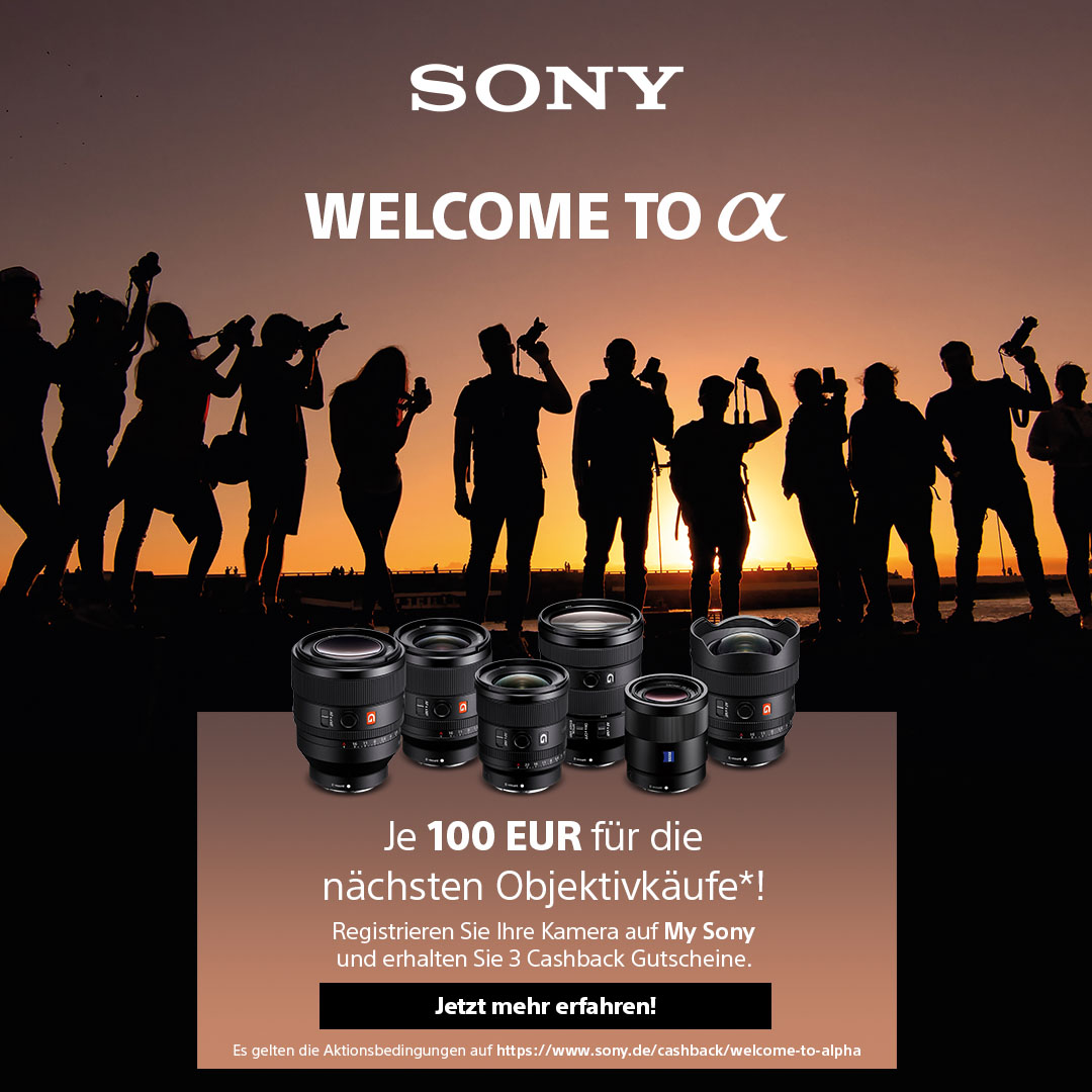 Sony Welcome Alpha to